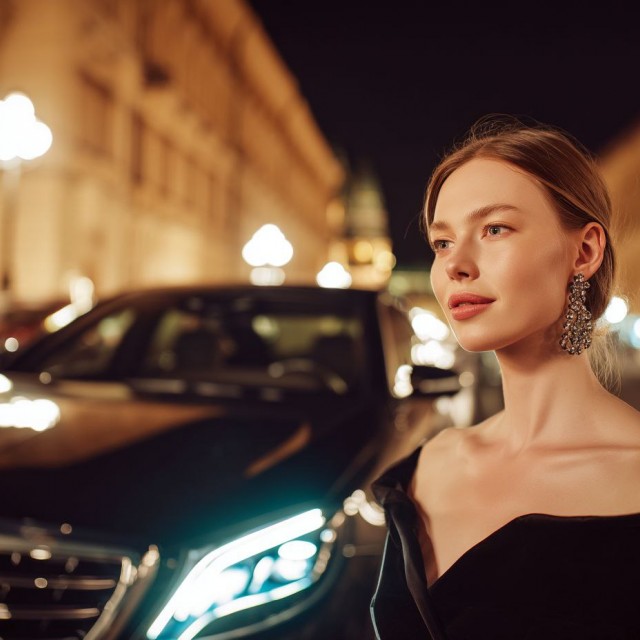 Прокат авто с водителем премиум класса на праздник